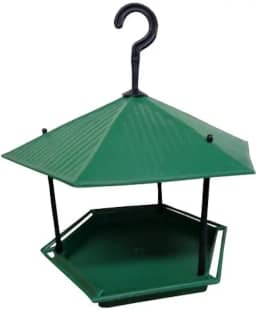 Genérico Comedouro E Tratador Pássaros Livres PU Ecológico Resistente de Pendurar (verde)