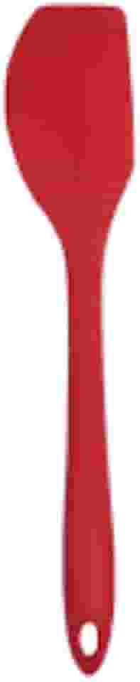 Espátula de Silicone para Cozinha, 28cm, Resistente ao Calor, para Raspagem de Panela e Confeitaria (Vermelho)