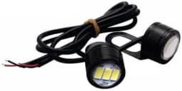 Par de Farol De Milha Mini Strong Led Universal Motocicletas