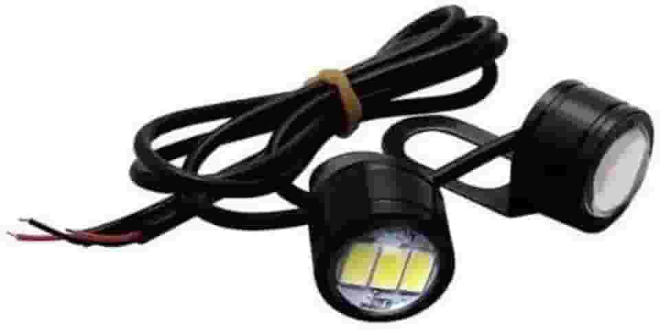 Par de Farol De Milha Mini Strong Led Universal Motocicletas