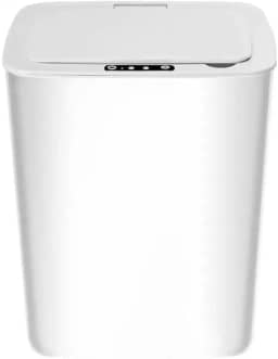 Lixeira Automatica Inteligente Com Sensor Branca 15 L
