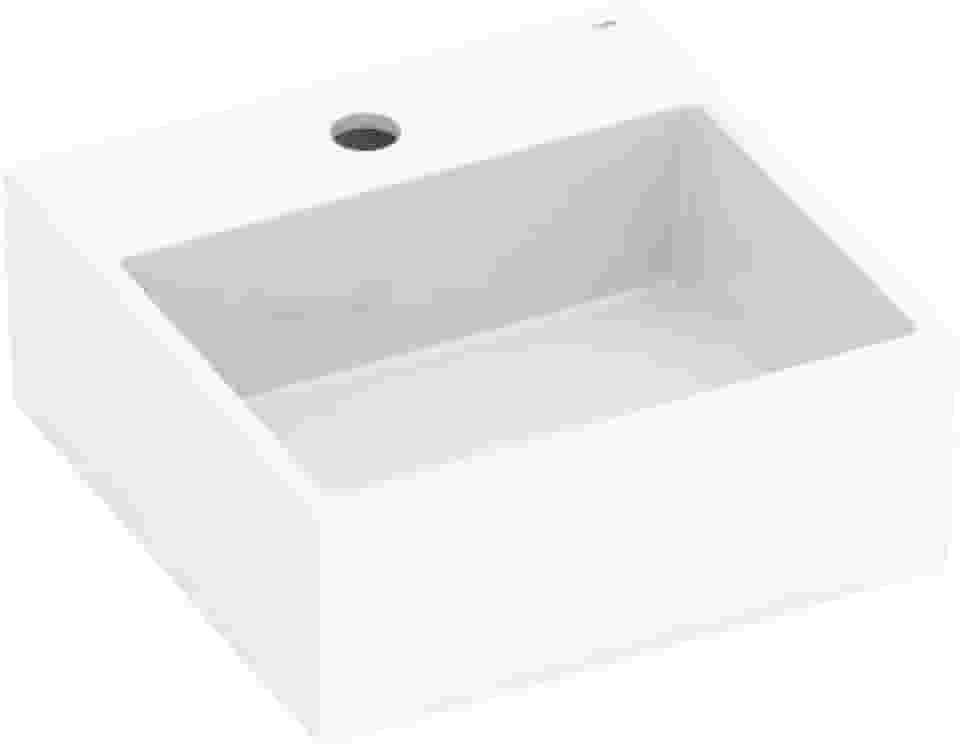 Cuba de apoio 350x350 com mesa Basic Q6 - Celite