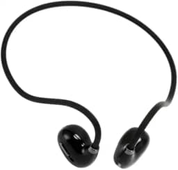Fone de Ouvido Bluetooth com Condução Óssea, IPX5, 5 Horas de Bateria, Preto