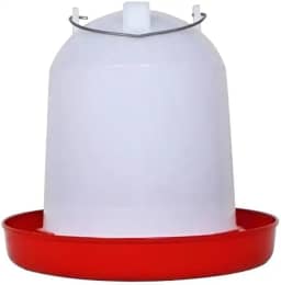 Bebedouro Para Galinhas E Aves Em Geral - Cap. 10 L Cor Branco
