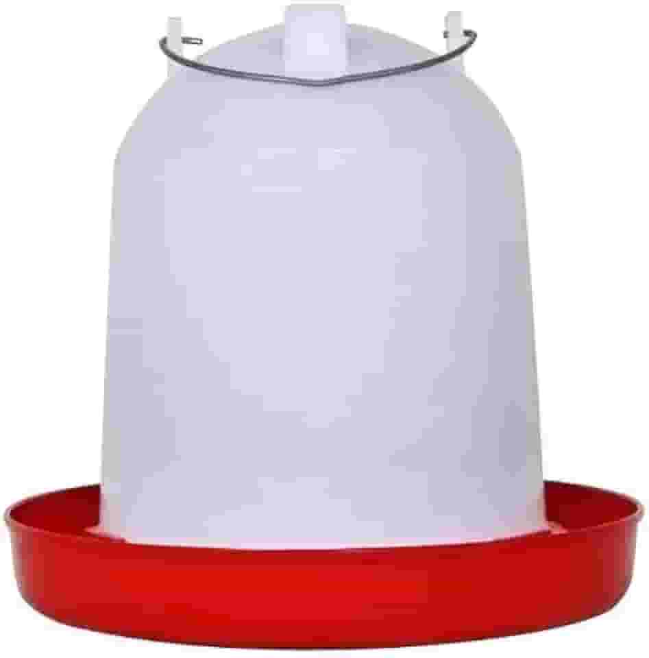 Bebedouro Para Galinhas E Aves Em Geral - Cap. 10 L Cor Branco