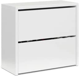 Sapateira Articulada Safira 2 Portas Basculante Mell (Branco)