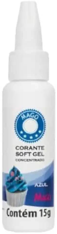Corante Soft Gel Azul 15g Mago