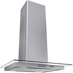 Coifa Ilha Vidro Reto Inox 60cm - Fogatti 220V