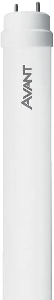 LÂMPADA TUBULAR T8 LED, 9W, EMISSÃO DE LUZ AMARELA 3000K, BIVOLT, AVANT