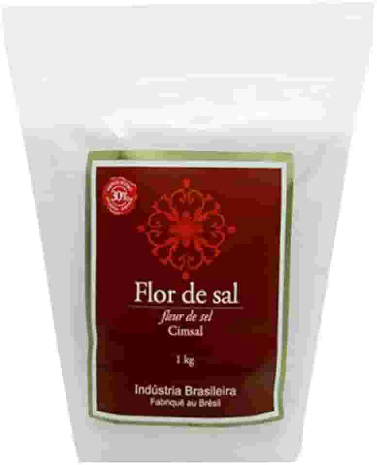 Flor de Sal (Sal Marinho) 1kg Cimsal