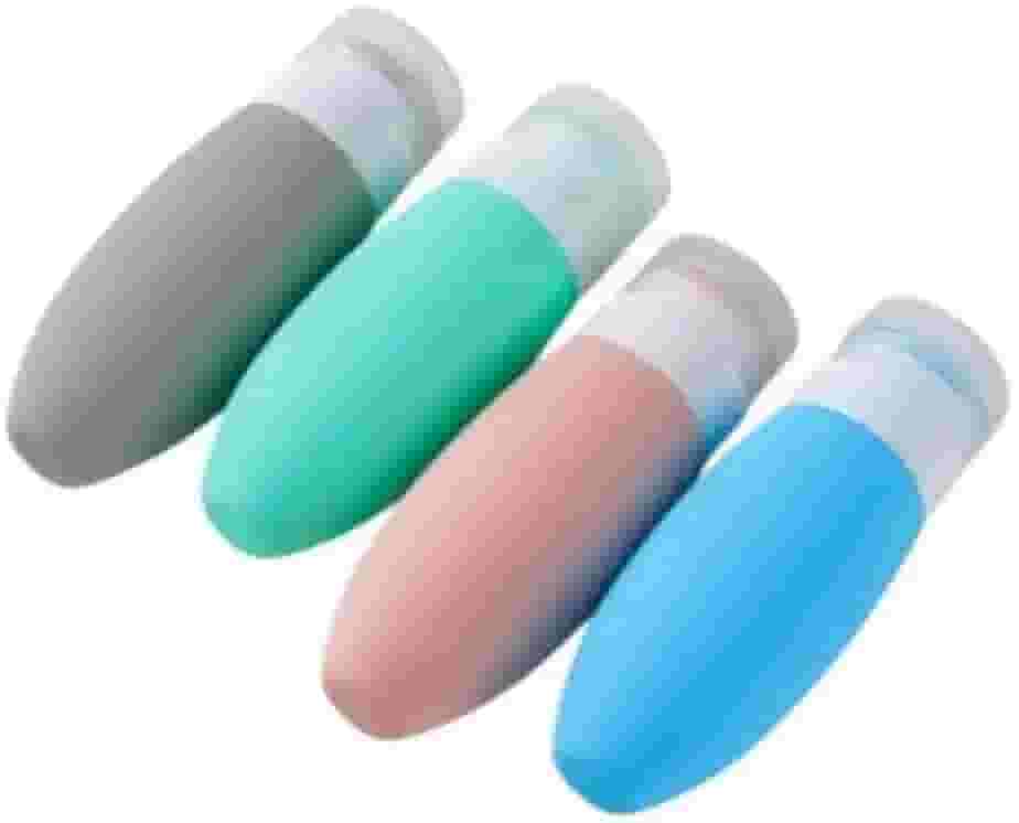 Kit 4 Frascos de Silicone 90 ml para Viagem – Antivazamento, Reutilizáveis e Livres de BPA | Porta-Shampoo, Condicionador e Cosméticos com Bico Dosador e Tampa Flip-Top | Aprovado para Bagagem de Mão