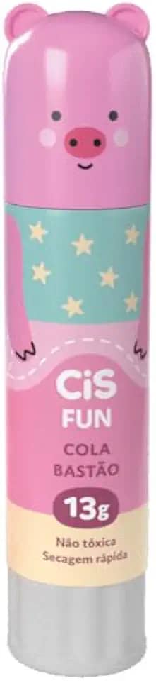 CIS Cola Bastão FUN 13G- Porca - Blister com 1 unidade