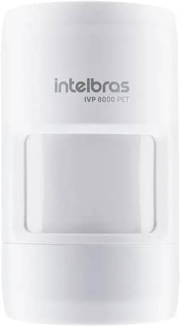 IVP 8000 PET Sensor de movimento infravermelho passivo sem fio Intelbras