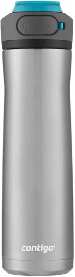Garrafa Térmica Inox Autoseal Cortland Chill 2.0 709ml Inox Azul Contigo