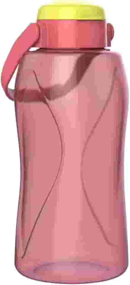 Garrafa De Água Max 1,5lt Com Alça Suporte Celular Grande (Rosa)