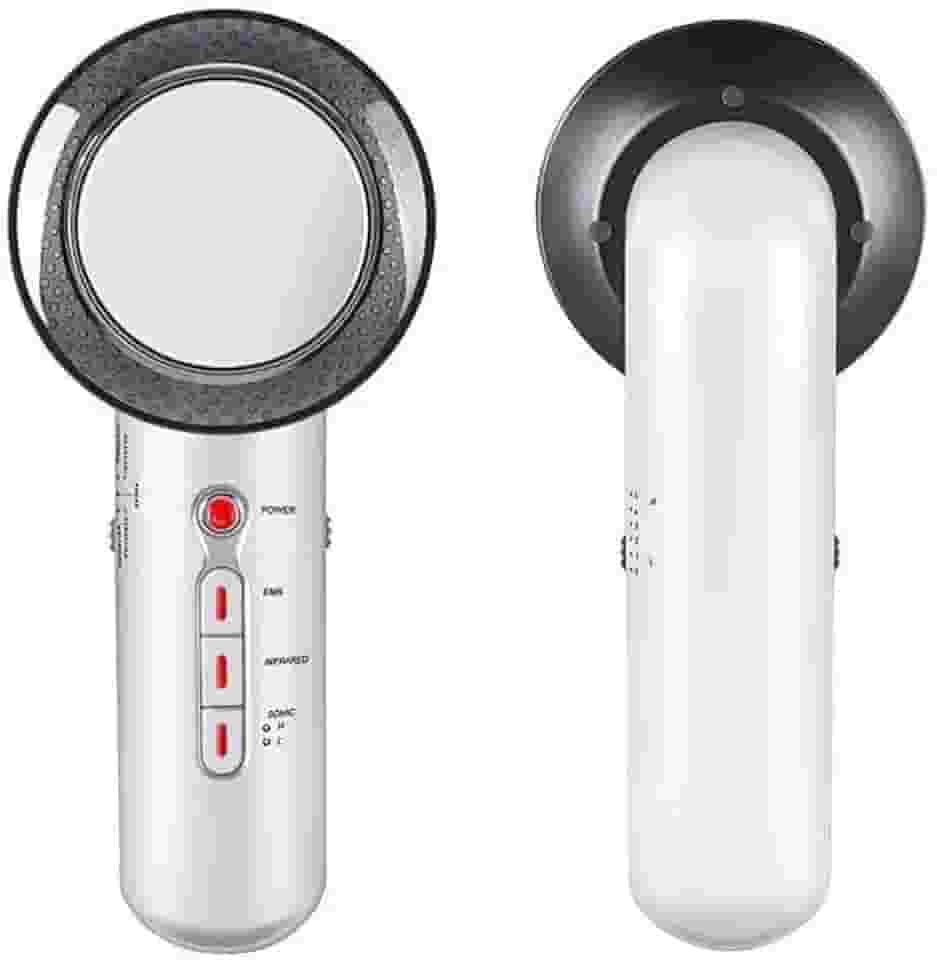 Massageador Ultrassônico e Infravermelho 3 em 1 - Redutor de Celulite e Flacidez Portátil