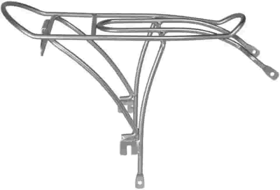 Bagageiro Para Bicicleta Dobrável Aro 20 - Cinza