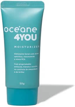 Océane Oceane Hidratante Facial Com Niacinamida E Ácido Salicílico Moisturizer 4You 50G