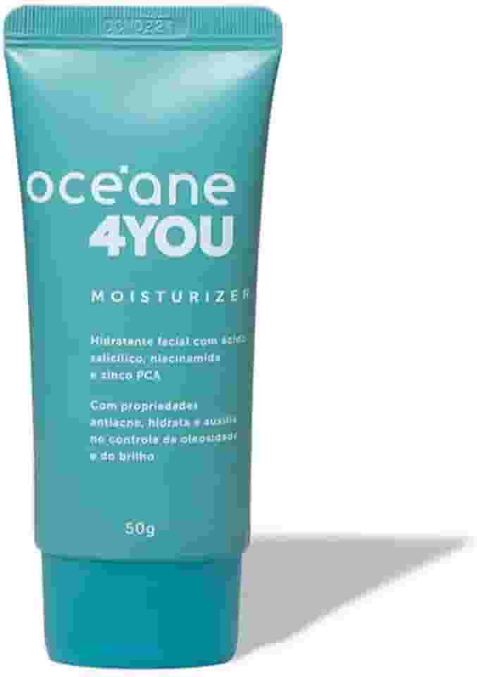 Océane Oceane Hidratante Facial Com Niacinamida E Ácido Salicílico Moisturizer 4You 50G
