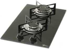 FISCHER COOKTOP À GÁS 2 BOCAS MESA VIDRO PRETO BIVOLT - 7726-11474
