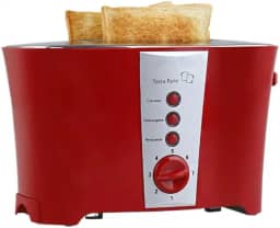 Sanduicheiras Tostador Elétrico 110V Vermelha 800W