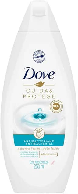 Dove Sabonete Líquido Cuida & Protege Frasco 250Ml