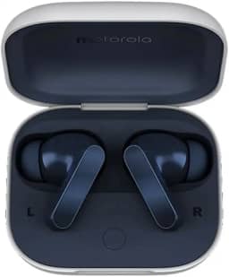 Fone de ouvido Sem Fio Bluetooth Motorola Moto Buds Cancelamento de Ruído Ativo - Dark Blue