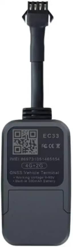 Genérico Rastreador Veicular Ec33 com Chip Quectel 4G + 2G, Plataforma e App Profissional Sem Mensalidade