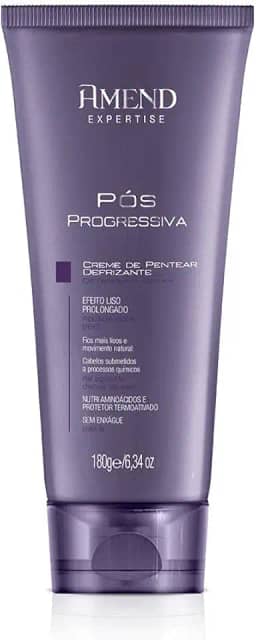 Amend Creme De Pentear Defrizante Pós Progressiva 180 G