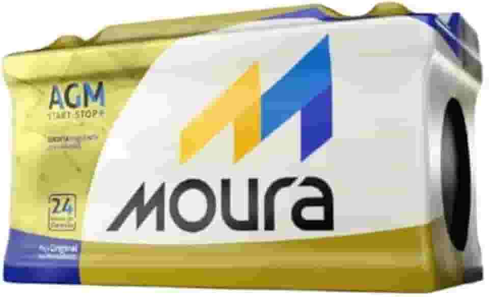 Bateria Moura AGM 60Ah – MA60AD– Ideal Para Carros c/Sistema Start-Stop (Stop-Go) - 12V