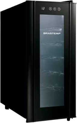 Adega Climatizada Brastemp 12 Garrafas All Black Preto BZC12B 220V