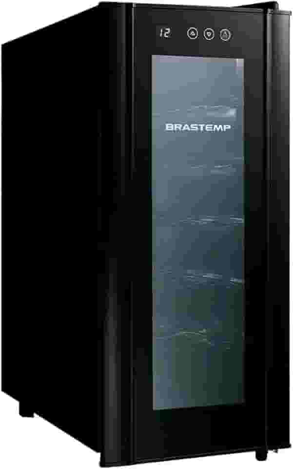 Adega Climatizada Brastemp 12 Garrafas All Black Preto BZC12B 220V