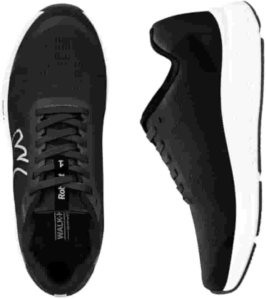 Sapatos ortopédicos masculinos com suporte de arco, sapatos de fascite plantar para malha respirável, sapatos de caminhada antiderrapantes para alívio da dor no calcanhar