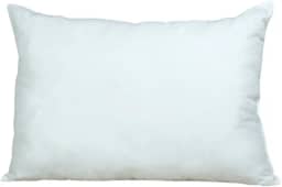 Travesseiro Pluma de Ganso Sintética 68x48cm | Tecido 100% Poliéster Branco | Macio e Confortável