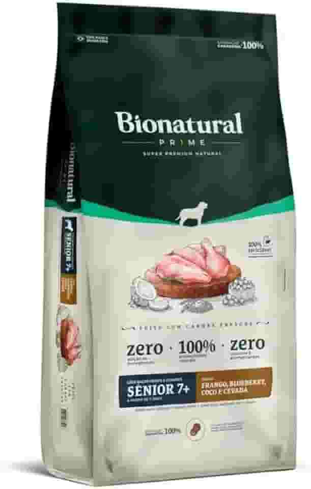 Bionatural Prime - Frango Cães De Raças Méd/Grand Sênior 7+15kg