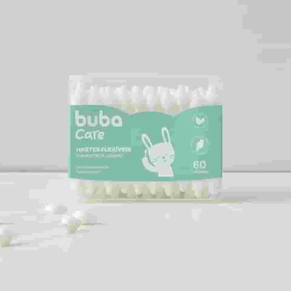 Buba, Hastes Flexíveis Baby 60 Unidades