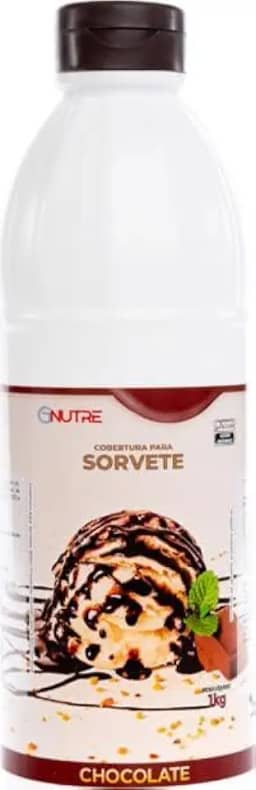 Cobertura Para Sorvete Chocolate 1Kg Gnutre