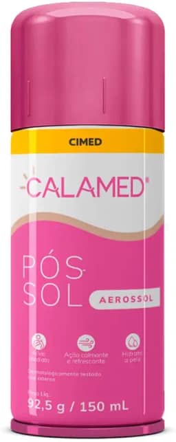 Calamed Pós-Sol Aerosol Ação Refrescante 150Ml