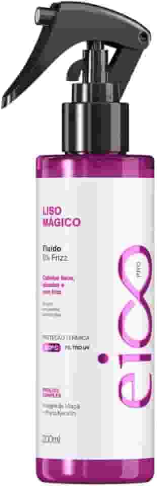 Spray Fluido Liso Mágico Anti Frizz Finalizador Protetor Térmico 0% Frizz 200ml