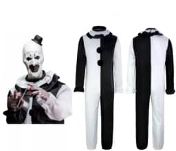 Fantasia Art Palhaço Assassino Halloween Terrifier Cosplay