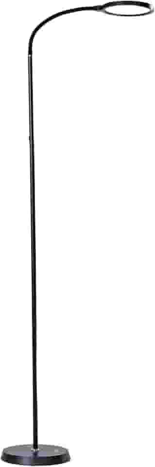 Luminaria de piso curva Abajur de chão articulado led piso 3 Cores de Luz e 10 Intensidades