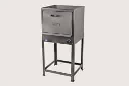 Letcmoi Forno Industrial 66L N.E Grafite Aço Galvanizado Elétrico Grafite