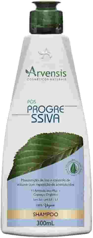 Arvensis – Shampoo Pós Progressiva 300ml | Prolonga o Liso, Limpeza Suave, Proteção, Fórmula Vegana, Uso Diário