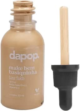 Base Fluída Vegano Make Bem Basiquinha - Dapop 30ml Cor 1