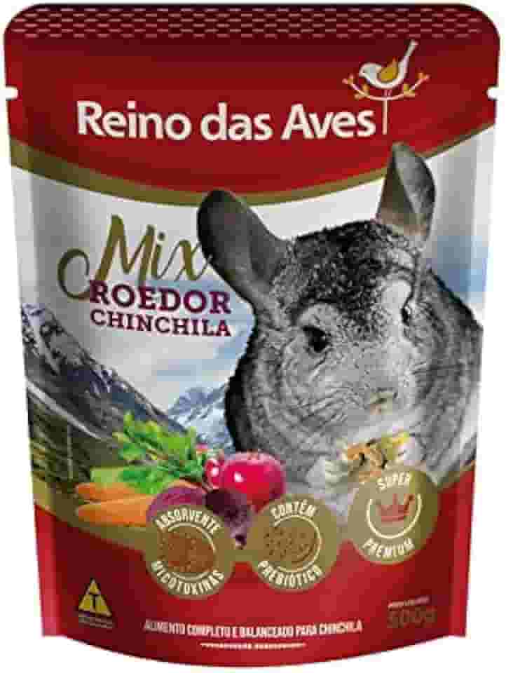 Reino das Aves Ração Para Chichila Gold Mix Premium 500G