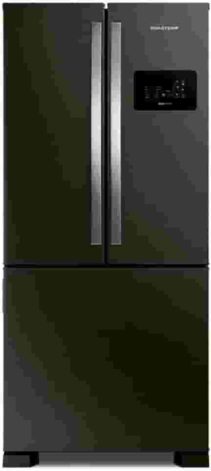Brastemp Geladeira Brastemp Eclipse Collection Frost Free French Door Inverter A+++ 554 Litros Cor Black Inox - BRO85AE 110V