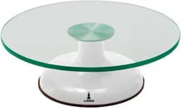 Bailarina Giratória Bolo Torta Vidro Rolamento Duplo Lorben