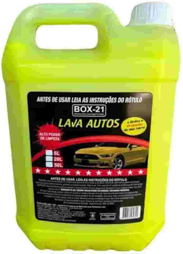 Shampoo Automotivo Detergente Carro Moto Com Cera 5 Litros