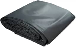 Lona PVC Emborrachada para Caminhão, Preta, Antichamas, 3x4 Metros, 500 Micras, Cobertura Vinil