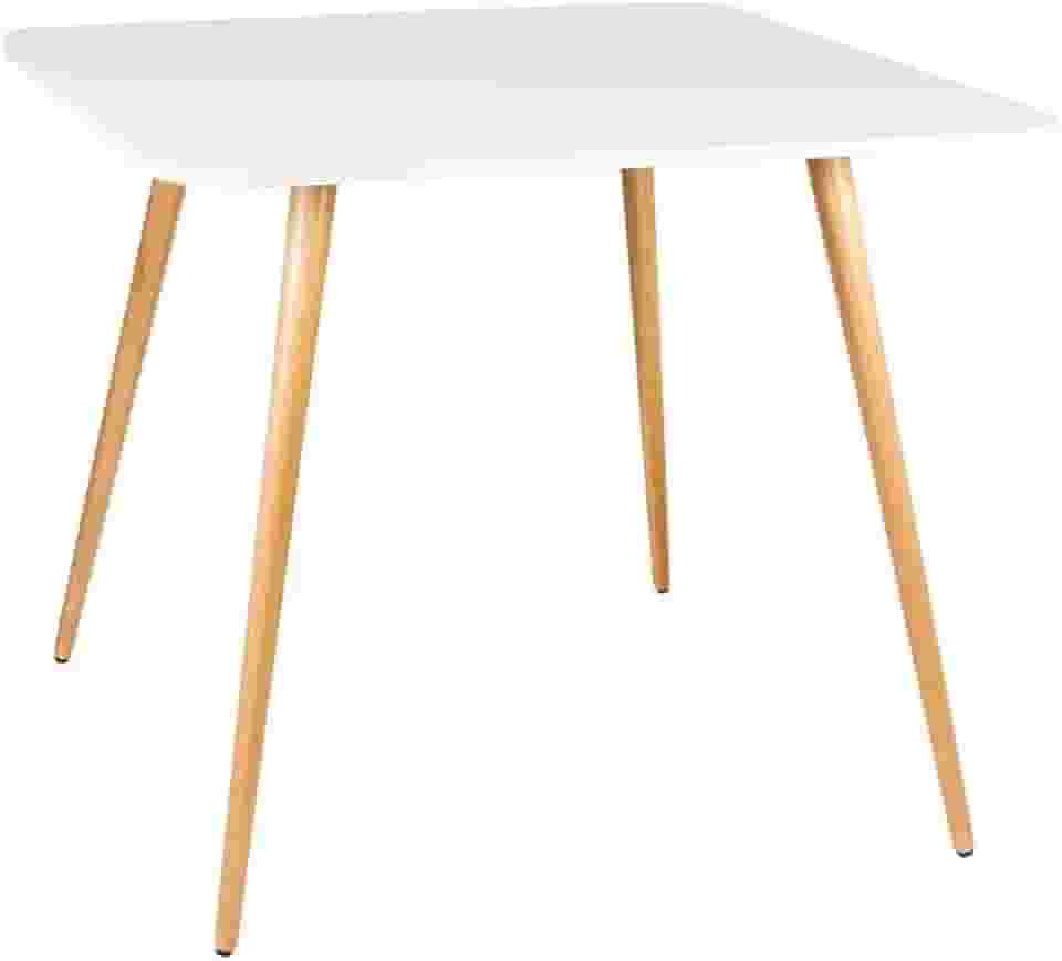 Mesa de Jantar Quadrada Mdf 90cm Sofia Cozinha